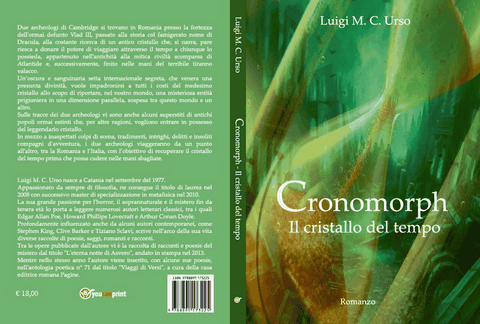 Copertina del libro "Cronomorph. Il cristallo del tempo"