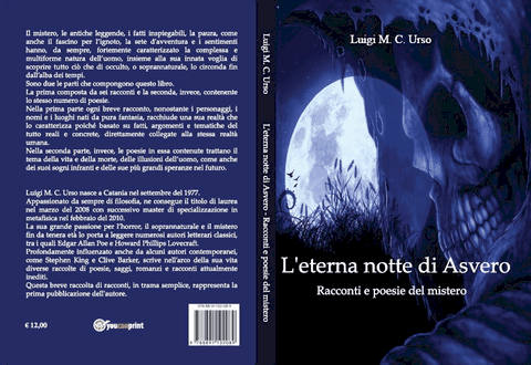 Copertina del libro "L'eterna notte di Asvero"