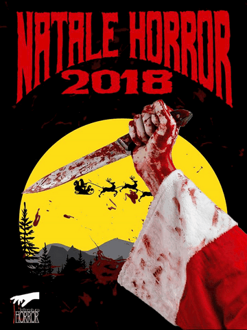 Copertina del libro "Un Natale Horror 2018" di Letteraturahorror.it con Luigi M. C. Urso