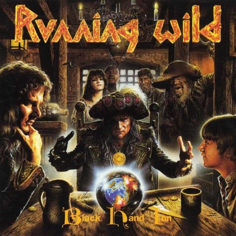 Copertina dell'album "Black Hand Inn" dei Running Wild