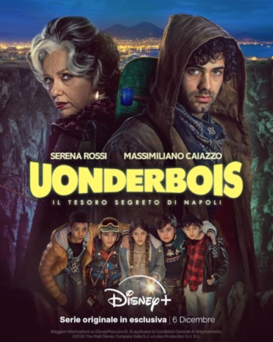 Locandina della serie Disney+ "Uonderbois" diretta da Andrea De Sica e Giorgio Romano
